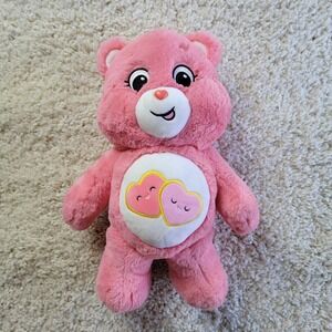 Care Bears Plush 14" Pink Bear Stuffed Animal 2020 Item 22060 Collectible
